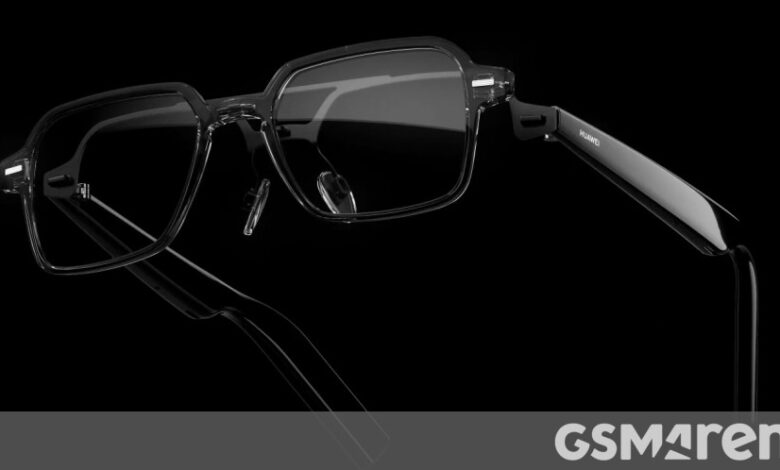 Huawei teases smart glasses with replaceable lenses powered by HarmonyOS