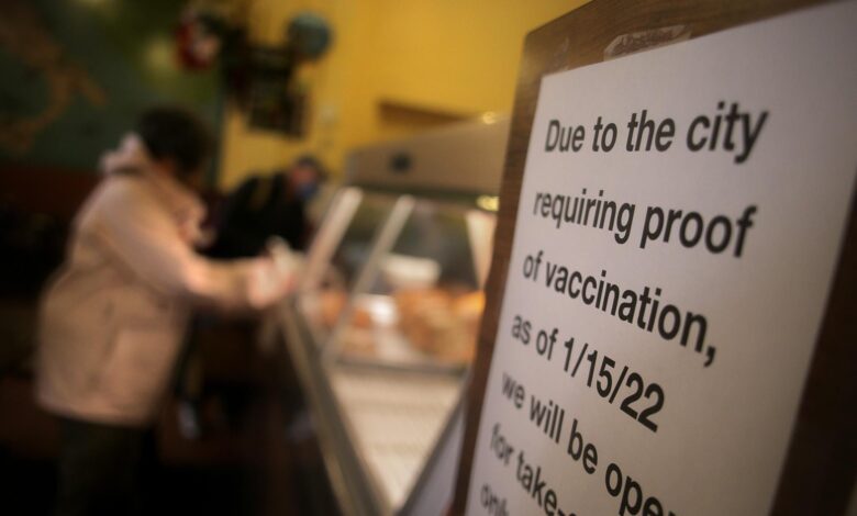 Boston, Denver Among Cities Ditching Proof Of Vaccination Requirements As Covid Cases Fall