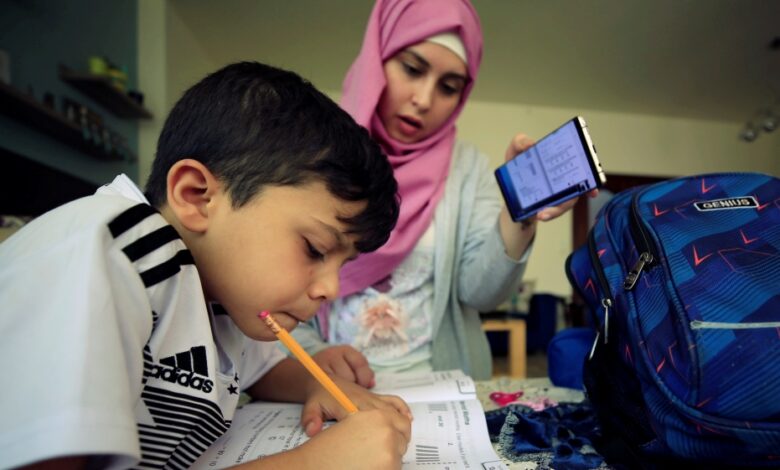 Lebanon teachers strike over conditions as education crisis grows