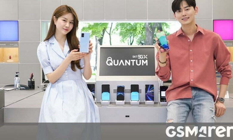 Samsung Galaxy A Quantum is receiving Android 12 update