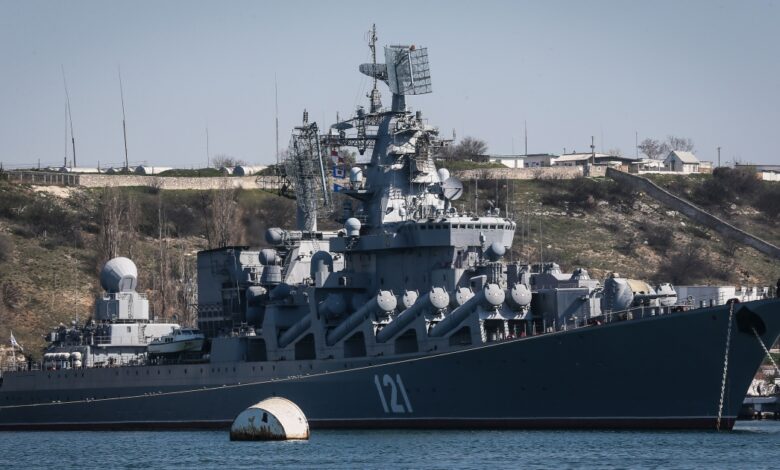 Russia-Ukraine live news: Russia says Moskva warship has sunk