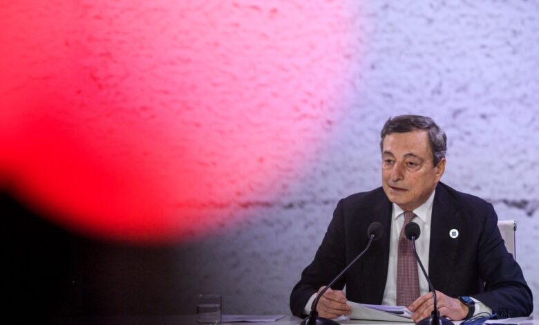 Italy PM Draghi to skip Africa trip after positive COVID test