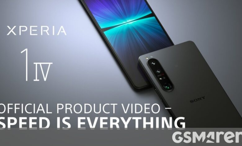 Sony Xperia 1 IV promo videos highlight all the key features of the new flagship