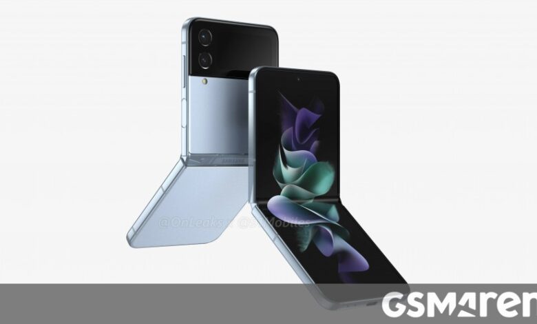 Samsung Galaxy Z Flip4’s design revealed in leaked renders
