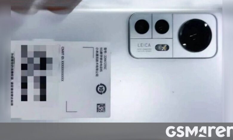Xiaomi 12S with Leica branding leaks