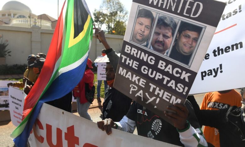 South Africa confirms arrest of two Gupta brothers in UAE