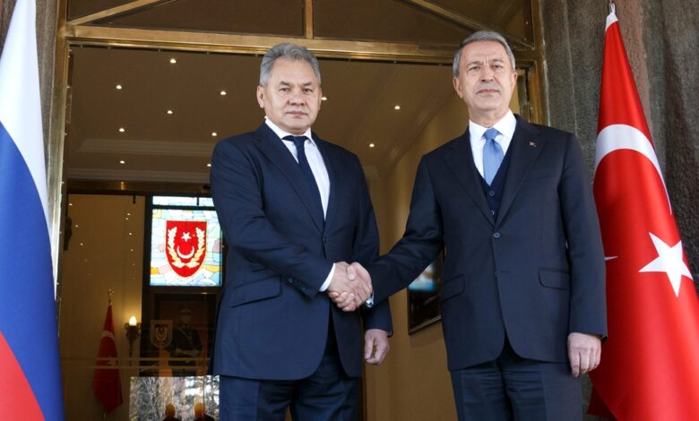 Russia, Turkey discuss grain export corridor from Ukraine