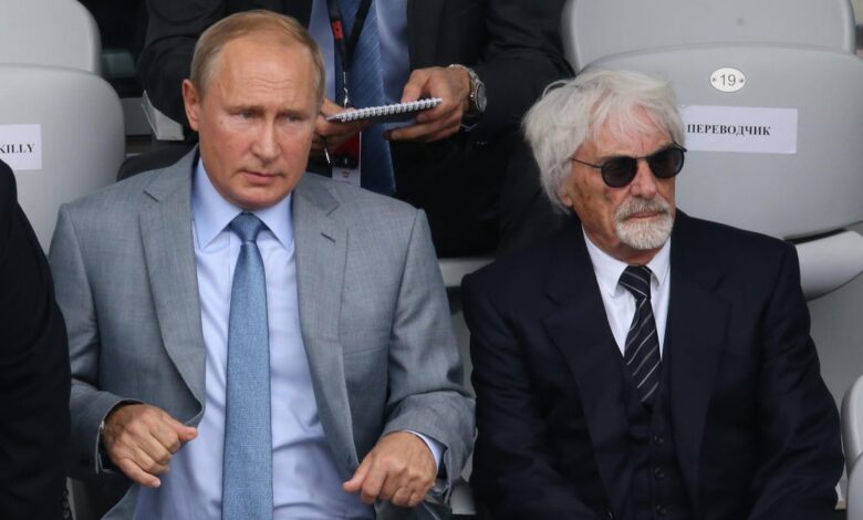 Billionaire Former F1 Boss Bernie Ecclestone Says He’d ‘Take A Bullet’ For Putin