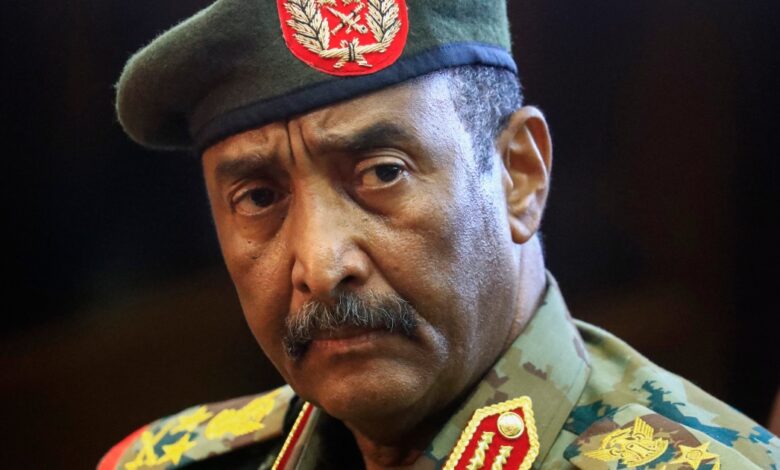 Sudan’s General al-Burhan says army stepping back from government