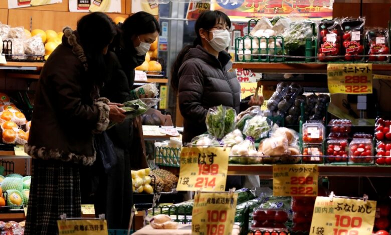 Japan’s inflation stays above central bank target for 3rd month