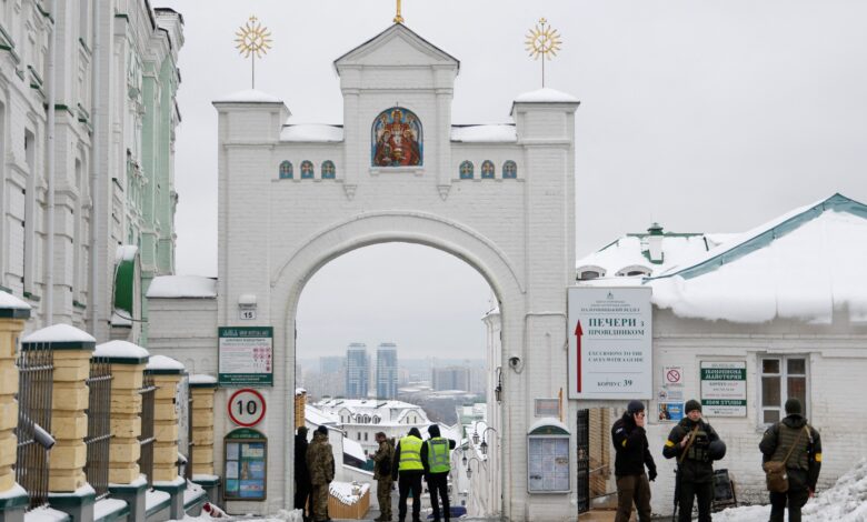 Ukraine raids 1,000 year old Russia-backed Kyiv monastery