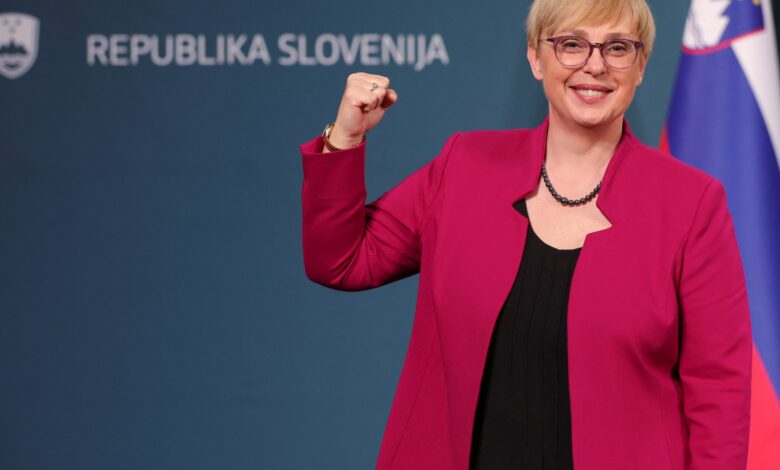 Slovenia elects first female president in a run-off vote