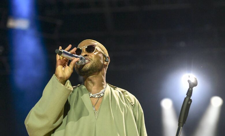 Usher review: R&B star delivers crowd-pleasing old-school set at Abu Dhabi F1