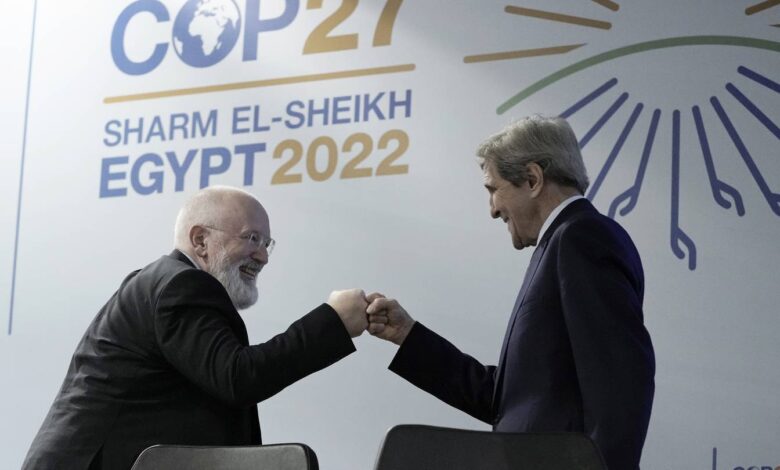 EU makes last-minute proposal to break deadlock at UN climate summit in Egypt