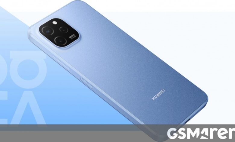Huawei nova Y61 announced with 50MP main cam and 5,000 mAh battery