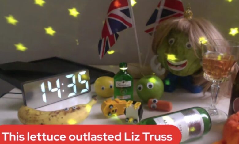 Lettuce outlasts UK’s Liz Truss in salad days for social media