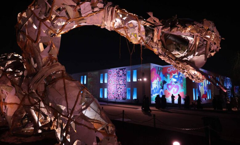 Saudis attend Shift22 street art festival in Riyadh
