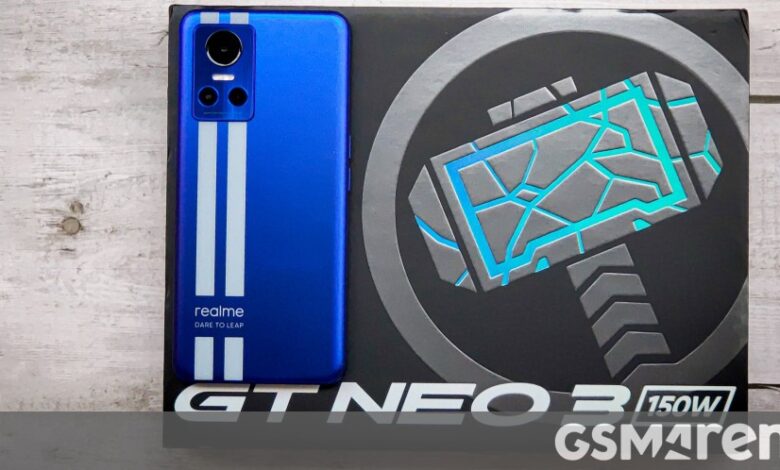 Realme GT Neo 3 150W Thor Love and Thunder Limited Edition hands-on review