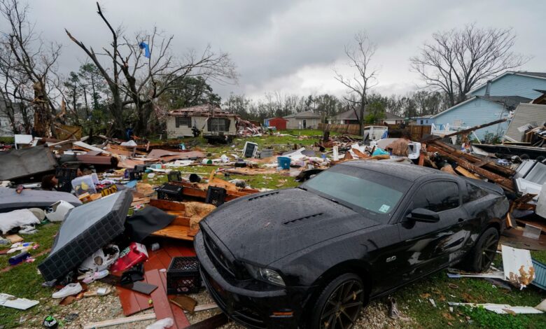 Photos: Punishing storms devastate Louisiana