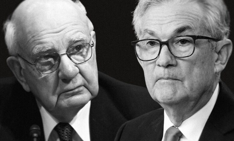 Fed Chair Jerome Powell—Haunted By The Ghost Of Paul Volcker—Could Tank The Economy