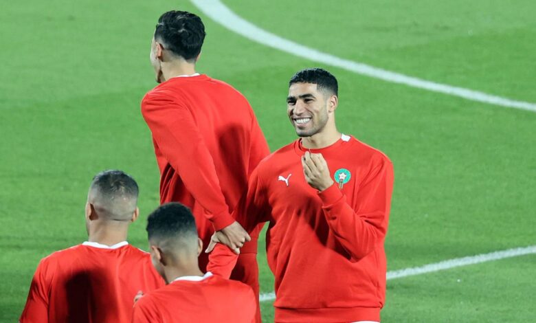 Hakimi and Ziyech prepare for biggest game of their lives against Portugal