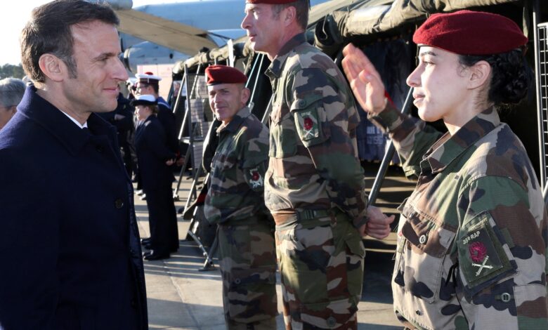 ‘Multiple threats’: Macron raises France’s military budget 40%