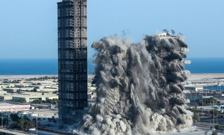 Seven of the biggest building demolitions from around the world