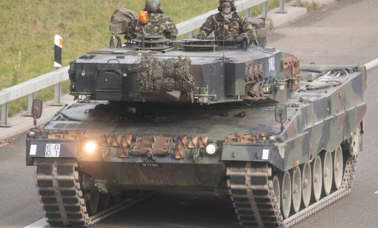 Germany hits back in row over Leopard tanks