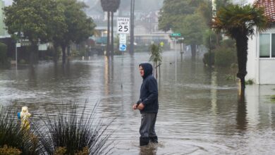 California city orders evacuation as US faces continued storms
