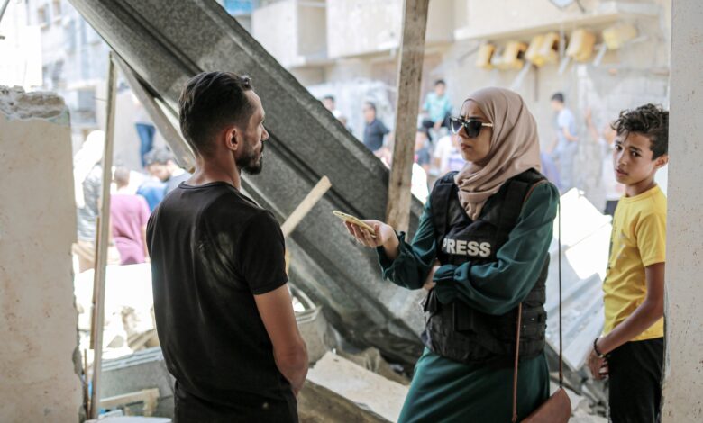 Reporting in Gaza, a new year brings the same harsh reality