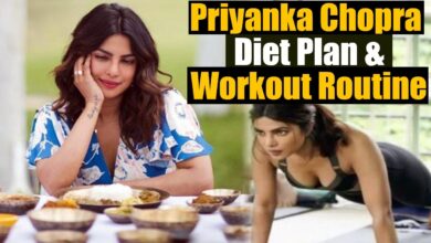 Priyanka Chopra's fitness routine and diet plan.