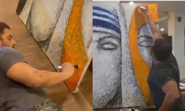 Salman Khan's love for painting and his artwork