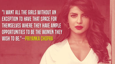 The role of Priyanka Chopra in promoting women empowerment and feminism.