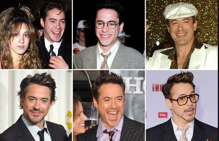 The transition of Robert Downey Jr. from troubled actor to a respected movie star