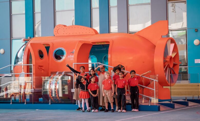 SeaWorld® Yas Island, Abu Dhabi’s interactive submersible brings an ocean of fun to students of Yas American Academy
