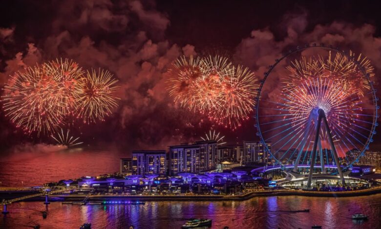You can see fireworks this week in Dubai