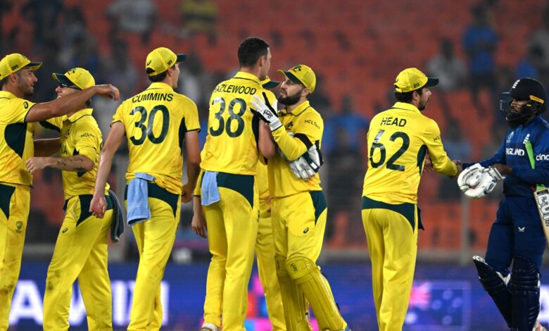 Holders England eliminated from World Cup after losing to Australia