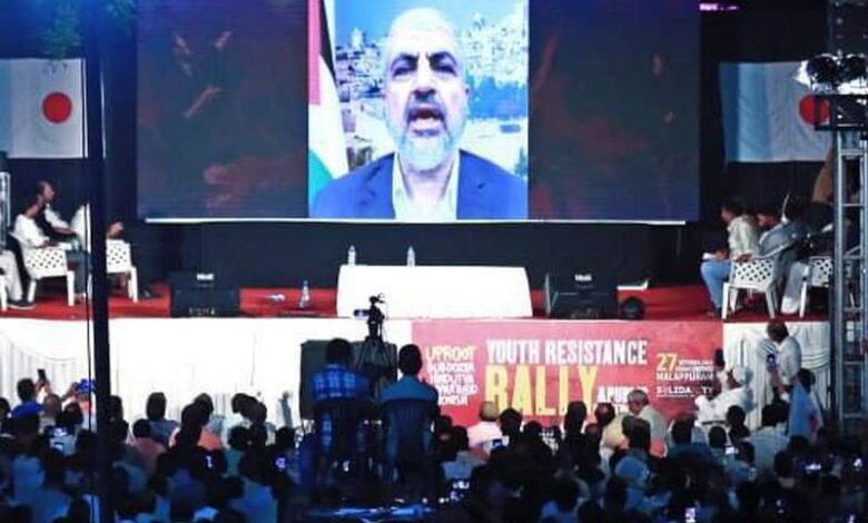 Ex-Hamas leader’s speech at pro-Palestine event triggers political row in India’s Kerala