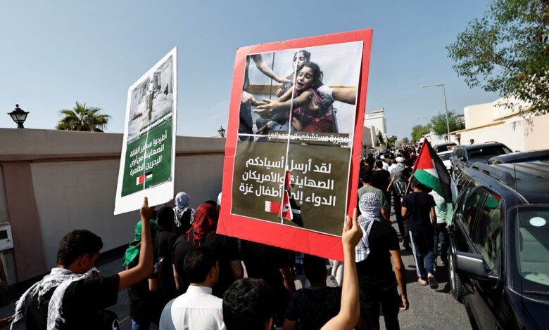 Bahrain recalls ambassador from Israel amid escalating assault on Gaza