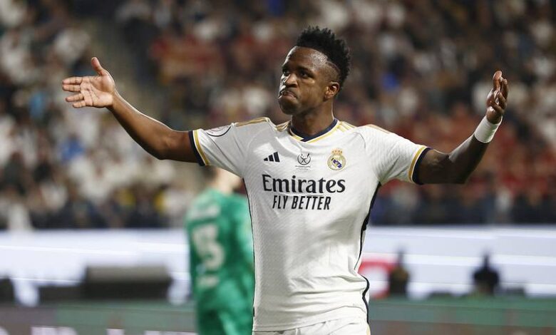 Tormentor-in-chief Vinicius Jr inspires Real Madrid’s thrashing of Barcelona in Super Cup