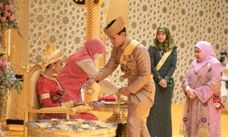 Brunei royal wedding: What is a powdering ceremony?