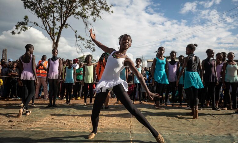 Young Kenyan ballet dancers stage early Christmas performance