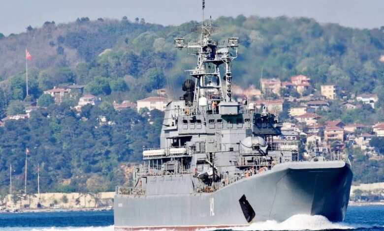 Russian warship Novocherkassk damaged in Ukrainian attack on Crimea