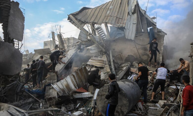 Israeli air attack on residential home in Rafah kills four Palestinians