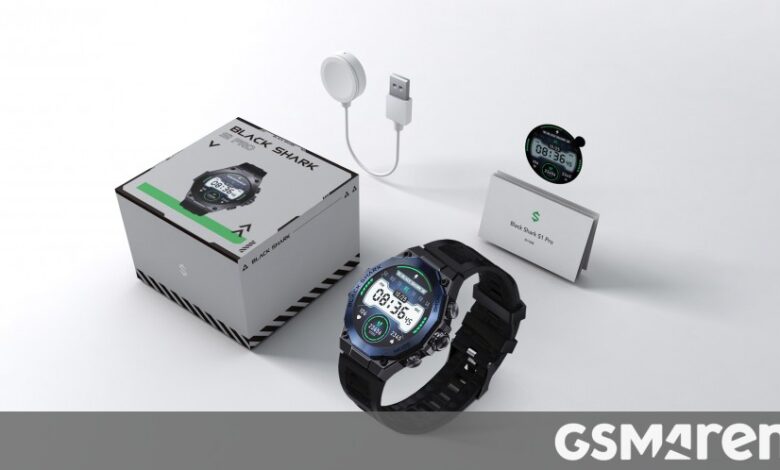 Black Shark S1 Pro smartwatch makes global debut