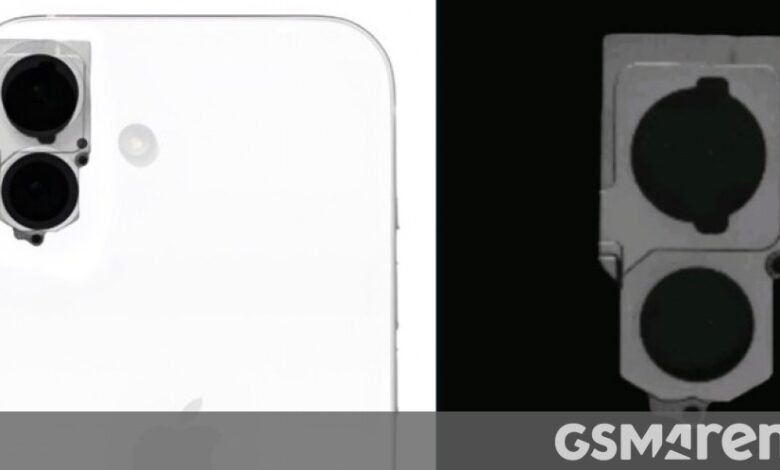 iPhone 16’s camera module leaks confirming new vertical arrangement