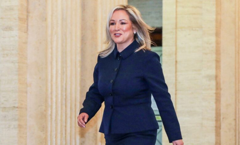 Sinn Fein’s Michelle O’Neill appointed Northern Ireland’s first minister