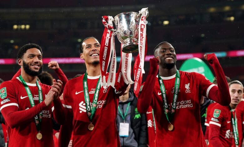 Virgil van Dijk’s late winner against Chelsea seals League Cup glory for Liverpool
