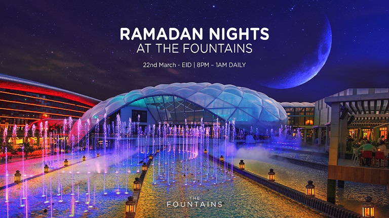 Ramadan experiences to enjoy at The Fountains at Yas Mall