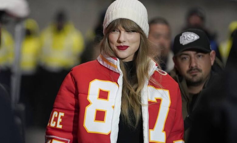 Designer who made Taylor Swift’s NFL jacket hits the big league